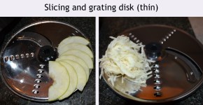 SSlicing and grating disk thin