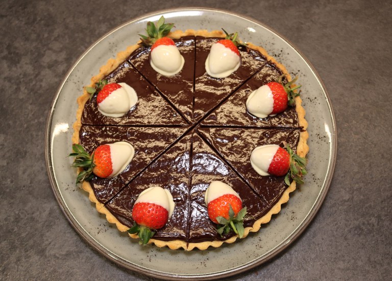 Baked Chocolate Tart ©Kevin Ashton2024